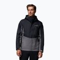 Куртка дощовик чоловіча Columbia Pouring Adventure III black/city grey