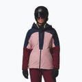 Żіноча лижна куртка Columbia Liftline eraser pink/collegiate navy/rich wine