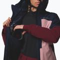 Żіноча лижна куртка Columbia Liftline eraser pink/collegiate navy/rich wine 13