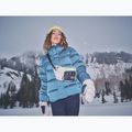 Жіноча пухова куртка Columbia Amaze Puff Hooded Everblue High Shine 16