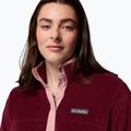 Жіноча кофта Columbia Benton Springs 1/2 Snap rich wine/eraser pink 5