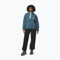Кофта флісова жіноча Columbia Helvetia II Cropped Half Snap Fleece everblue/crushed blue/citron haze 2