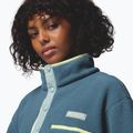 Кофта флісова жіноча Columbia Helvetia II Cropped Half Snap Fleece everblue/crushed blue/citron haze 5