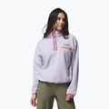 Жіноча флісова кофта Columbia Helvetia II Cropped Half Snap Fleece lavender pearl/shale purple/zing