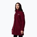 Жіноча флісова куртка Columbia Panorama Long rich wine 4