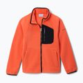 Дитяча флісова кофта Columbia Fast Trek IV Fleece Full Zip zing/black