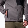 Кофта флісова чоловіча Columbia Fast Trek Overlay Hooded city grey/black 7