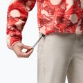 Кофта флісова жіноча Columbia Helvetia II Printed Cropped Half Snap poppy red/sunscape 6