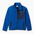 Кофта флісова дитяча Columbia Fast Trek V Full Zip mountain blue/collegiate navy
