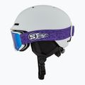 Шолом гірськолижний дитячий Salomon Player Combo + Окуляри XV Jr ice flow/ice flow mid blue 3