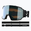 Лижні окуляри Salomon S/View 3 black/ml light blue 5