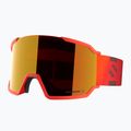 Лижні окуляри Salomon S/View 3 cherry tomato/ml mid red