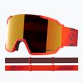 Лижні окуляри Salomon S/View 3 cherry tomato/ml mid red 5