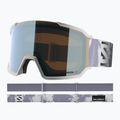Лижні окуляри Salomon S/View 3 ice flow/ml light blue 5