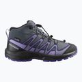 Черевики туристичні дитячі Salomon XA Pro V8 MID WP turbulence / black / liberty 8