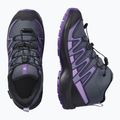 Черевики туристичні дитячі Salomon XA Pro V8 MID WP turbulence / black / liberty 12