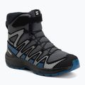 Черевики туристичні дитячі Salomon XA Pro V8 Winter Waterproof turbulence / black / dark blue