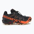 Кросівки для бігу чоловічі Salomon Speedcross 6 GTX black/shocking orange/white pepper 2