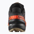 Кросівки для бігу чоловічі Salomon Speedcross 6 GTX black/shocking orange/white pepper 4