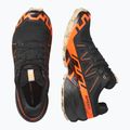 Кросівки для бігу чоловічі Salomon Speedcross 6 GTX black/shocking orange/white pepper 6