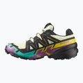 Кросівки для бігу чоловічі Salomon Speedcross 6 GTX transparent yellow/black/waterfall 9