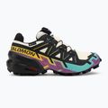 Кросівки для бігу жіночі Salomon Speedcross 6 GTX transparent yellow/black/waterfall 2