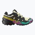 Кросівки для бігу жіночі Salomon Speedcross 6 GTX transparent yellow/black/waterfall 8