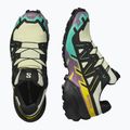 Кросівки для бігу жіночі Salomon Speedcross 6 GTX transparent yellow/black/waterfall 12