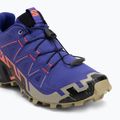 Кросівки для бігу жіночі Salomon Speedcross 6 liberty/black/neon flame 7