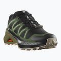 Кросівки для бігу чоловічі Salomon Speedcross Peak black/black forest/rainy day