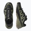 Кросівки для бігу чоловічі Salomon Speedcross Peak black/black forest/rainy day 6