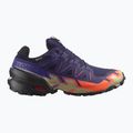 Кросівки для бігу чоловічі Salomon Speedcross 6 GTX maritime blue/black/cherry tomato 2