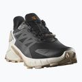 Кросівки для бігу чоловічі Salomon Supercross 4 black / vanilla ice / white pepper