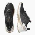 Кросівки для бігу чоловічі Salomon Supercross 4 black / vanilla ice / white pepper 6