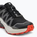 Кросівки для бігу чоловічі Salomon Speedcross Peak GTX black/castlerock/cherry tomato 7