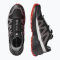 Кросівки для бігу чоловічі Salomon Speedcross Peak GTX black/castlerock/cherry tomato 8