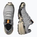 Кросівки для бігу чоловічі Salomon Speedcross 6 GTX gull/white pepper/black 6