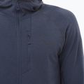 Кофта трекінгова чоловіча Salomon Essential Lightwarm Hoodie blue nights 4