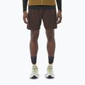Шорти для бігу чоловічі Salomon Shakeout C 2IN1 7" coffee bean