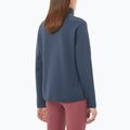 Кофта трекінгова жіноча Salomon Essential Lightwarm Half Zip blue night 2