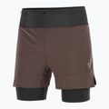 Шорти для бігу чоловічі Salomon Sense 2IN1 coffee bean 6