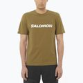 Футболка чоловіча Salomon Logo brilliant olive