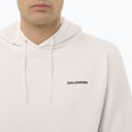Кофта чоловіча Salomon Chest Logo Hoodie whisper white 3