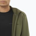 Кофта чоловіча Salomon Outline Warm Fleece Full Zip grape leaf 3