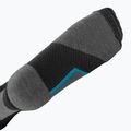 Шкарпетки гірськолижні Salomon MTN black/blue danube 4