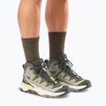 Черевики трекінгові чоловічі Salomon X Ultra 360 Edge Mid GTX olive night/aloe 7