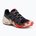 Кросівки для бігу чоловічі Salomon Speedcross 6 black/fiery red/almond milk