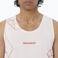 Футболка для бігу чоловіча Salomon S/Lab Speed Tee lilac ash/fiery red 3