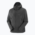 Куртка вітровка жіноча Salomon Outwind Full Zip deep black 7