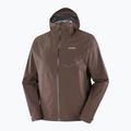 Куртка для бігу чоловіча Salomon Bonatti Waterproof  coffee bean 7